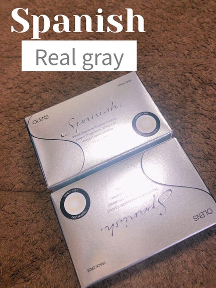 スパニッシュ/OLENS/カラーコンタクトレンズを使ったクチコミ(2枚目)