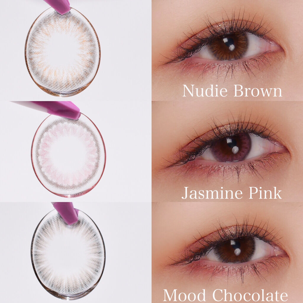 Rluuchy Oneday ヌーディブラウン/Torico Eye./カラーコンタクトレンズを使ったクチコミ（3枚目）