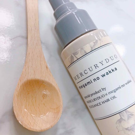 MERCURYDUO by megami no wakka ELEGANCE HAIR OIL/R&/ヘアオイルを使ったクチコミ(3枚目)