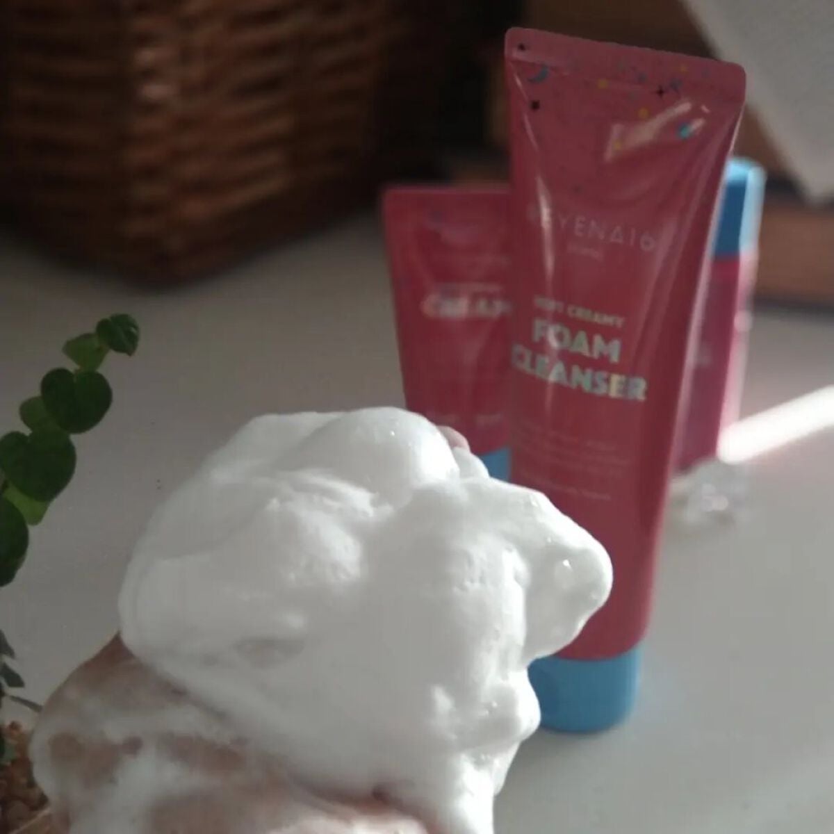 ソフト クリーミー フォーム クレンザー/REYENA16/洗顔フォームを使ったクチコミ(3枚目)