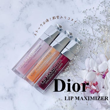 【旧】ディオール アディクト リップ マキシマイザー/Dior/リップグロスを使ったクチコミ（1枚目）