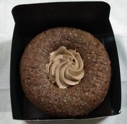 辻利 濃いほうじ茶ホイップドーナツ 米粉/ミスタードーナツ/食品を使ったクチコミ(1枚目)