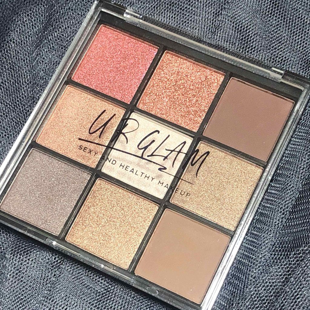 UR GLAM BLOOMING EYE COLOR PALETTE/U R GLAM/アイシャドウパレットを使ったクチコミ(1枚目)