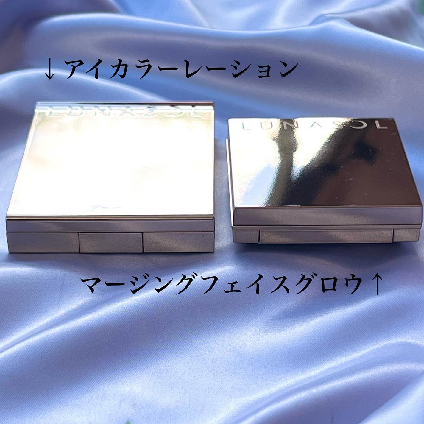 マージングフェースグロウ/LUNASOL/プレストパウダーを使ったクチコミ(6枚目)