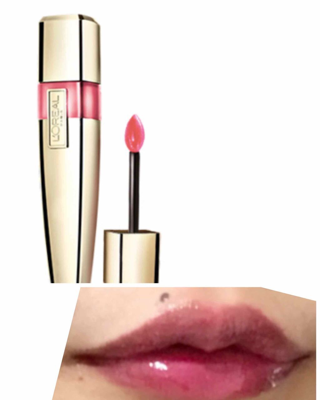 シャインカレス/ロレアル パリ/口紅を使ったクチコミ(1枚目)