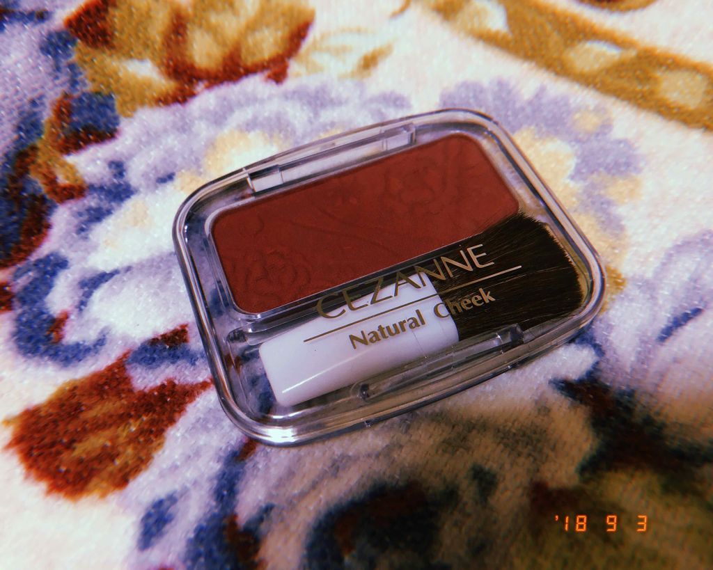ナチュラル チークN/CEZANNE/パウダーチークを使ったクチコミ（3枚目）