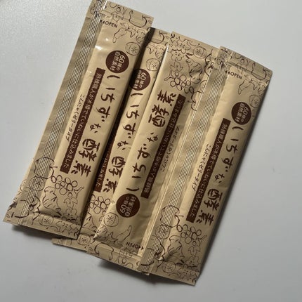 フェヴリナ いちずな酵素のクチコミ「60種類の国産素材をぎゅっと濃縮した、ゼリータイプで取れる、「いちずな酵素」 試してみました!.....」(2枚目)