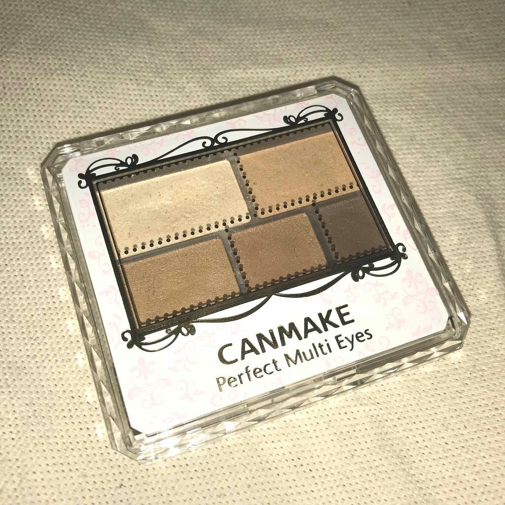 パーフェクトマルチアイズ/キャンメイク/アイシャドウパレットを使ったクチコミ（1枚目）