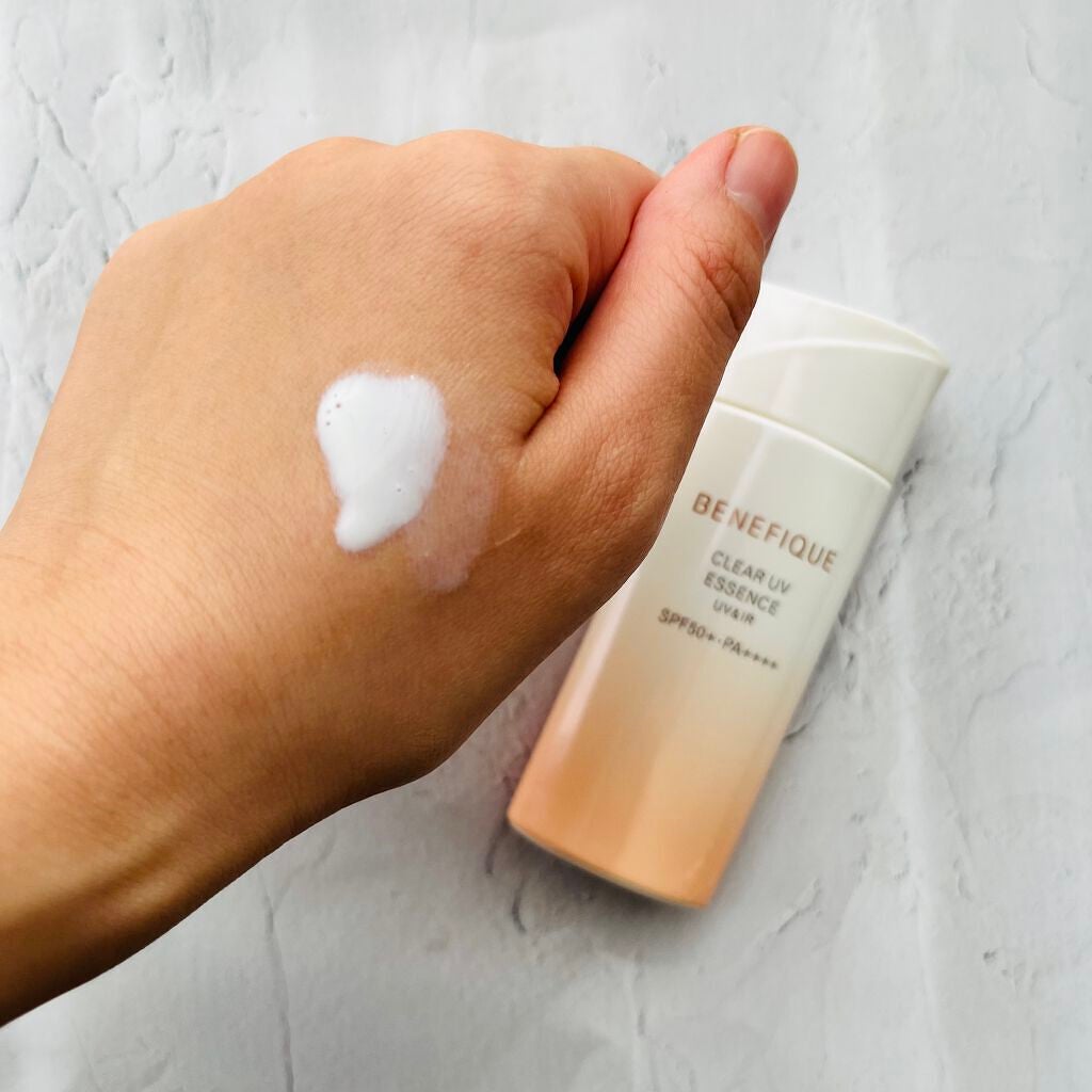 ベネフィーク クリア UV エッセンス(UV&IR)/BENEFIQUE/日焼け止めローションを使ったクチコミ(2枚目)