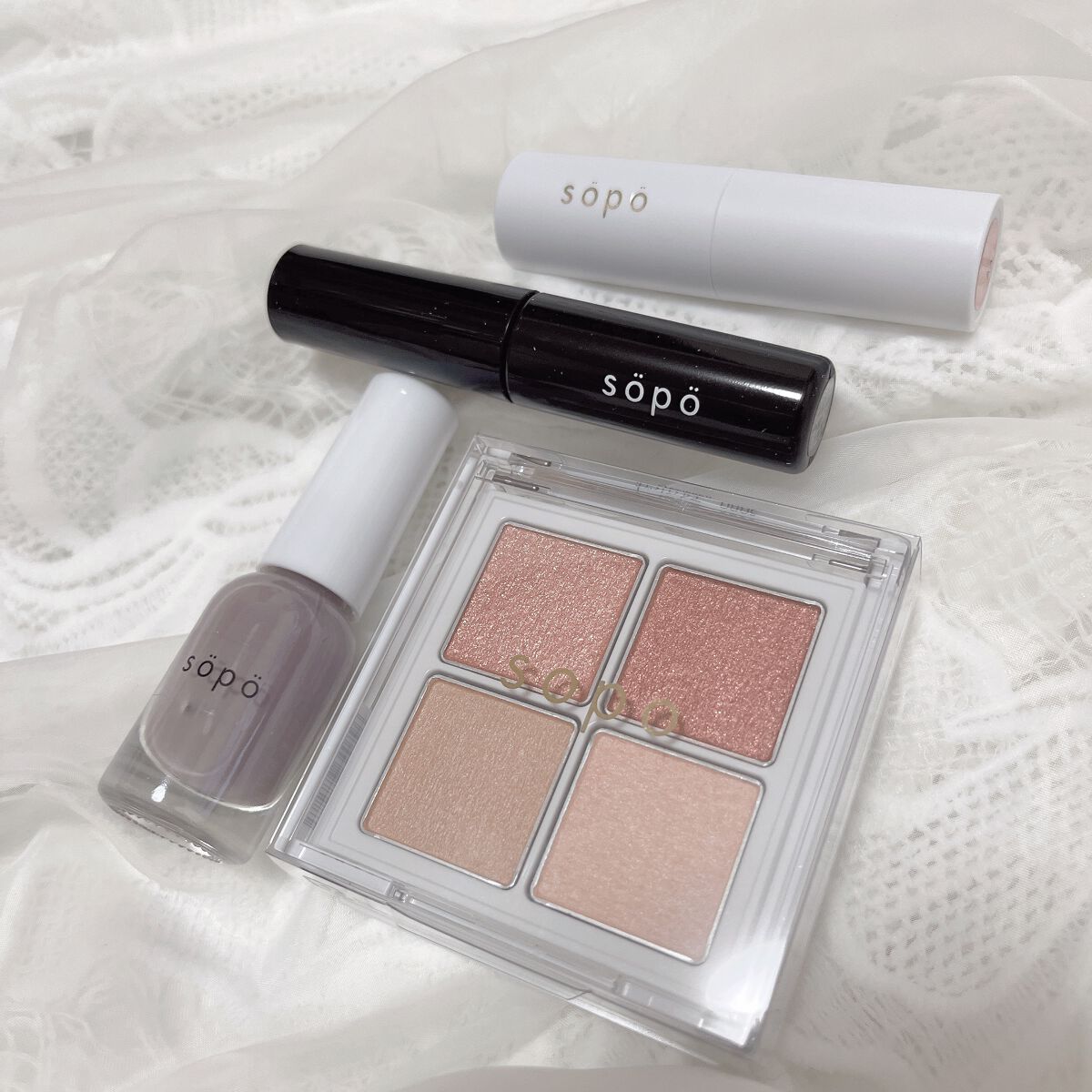 カラーマスカラ/sopo/マスカラを使ったクチコミ（1枚目）