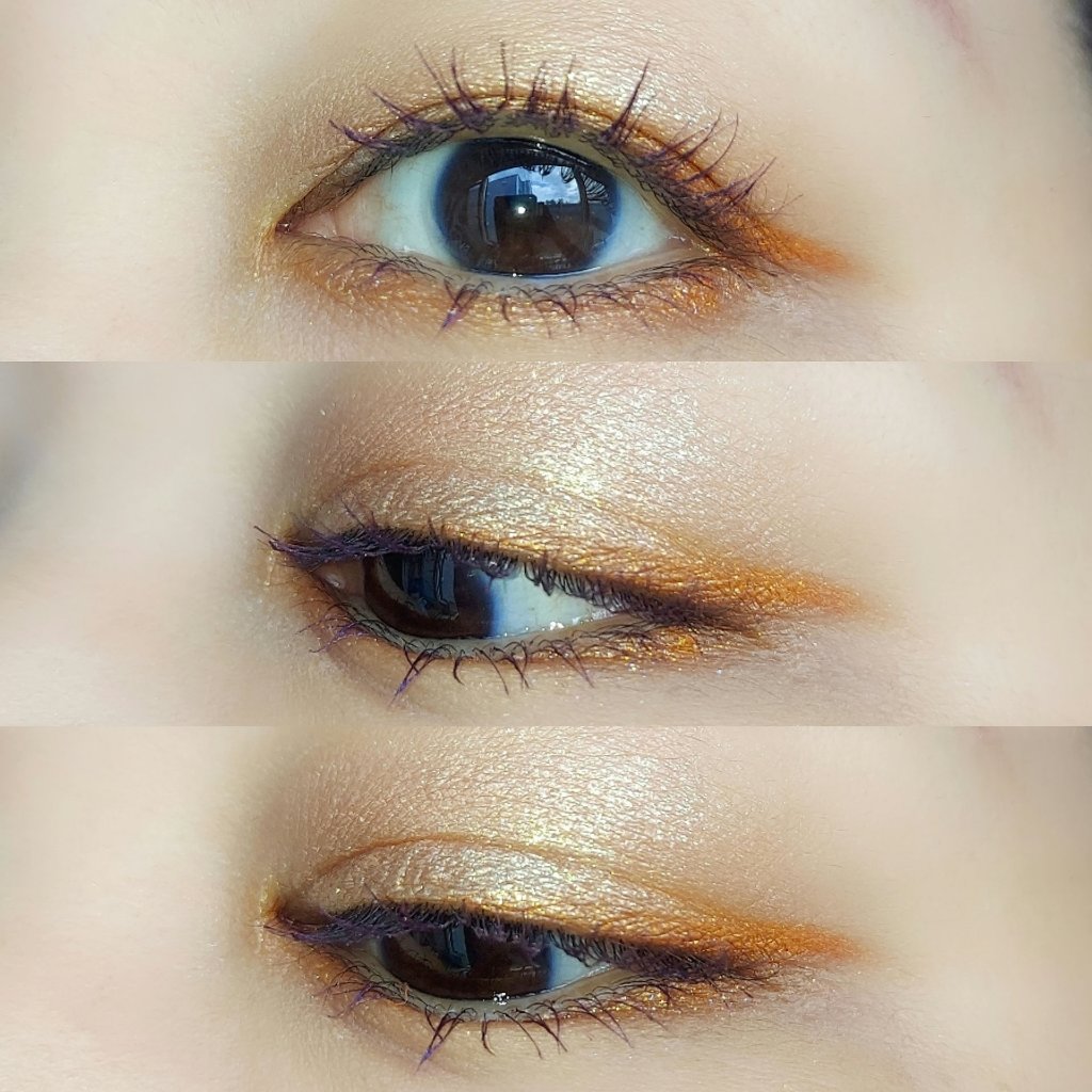 ヴィセ アヴァン リップ&アイカラー ペンシル 015 SAFFLOWER/Visée/ペンシルアイライナーを使ったクチコミ（3枚目）