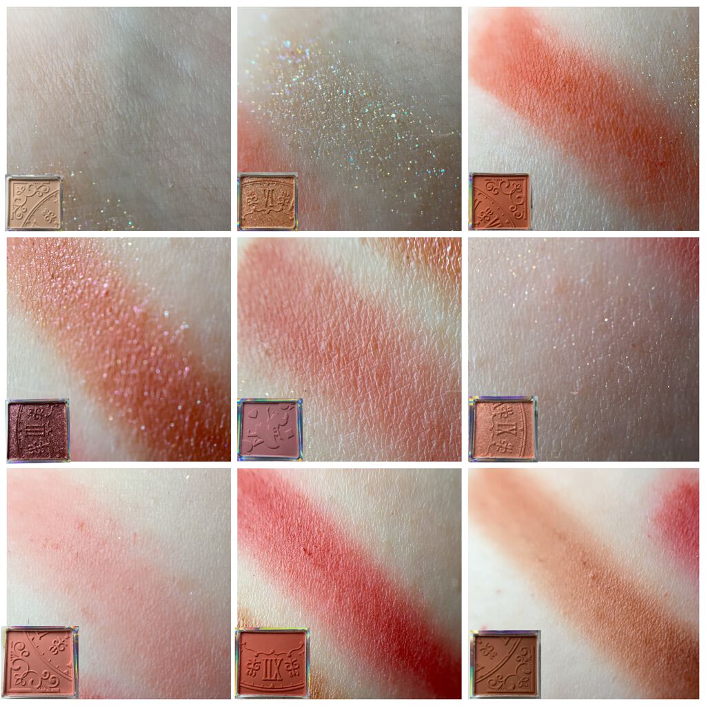 クォーツ 9色アイシャドウパレット(ドリームランドアイシャドウ)/ZEESEA/アイシャドウパレットを使ったクチコミ(5枚目)