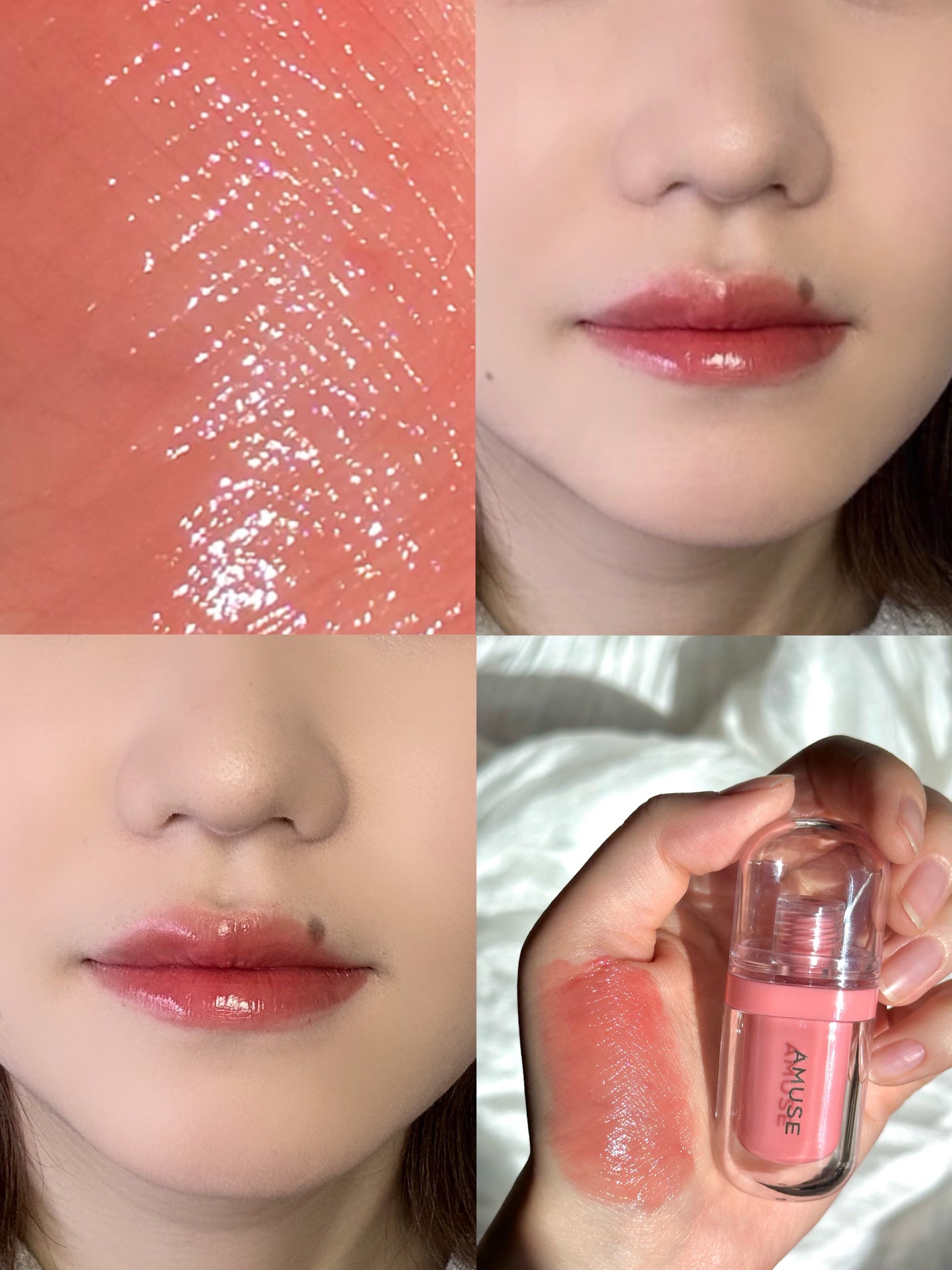 ジェルフィットティント/AMUSE/リップティントを使ったクチコミ(2枚目)