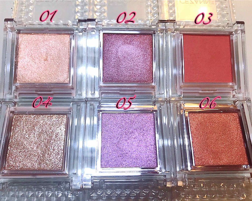 シングルカラーアイシャドウ 06 オレンジブラウン/CEZANNE/単色アイシャドウを使ったクチコミ（3枚目）