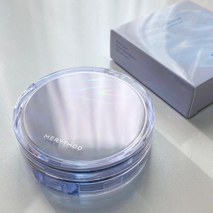 ウォーター光彩クッション /MERYTHOD/クッションファンデーションを使ったクチコミ(6枚目)