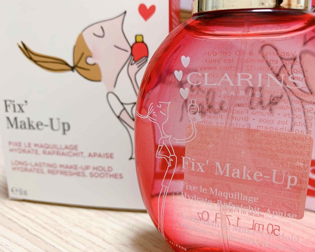 フィックス メイクアップ/CLARINS/ミスト状化粧水を使ったクチコミ(1枚目)