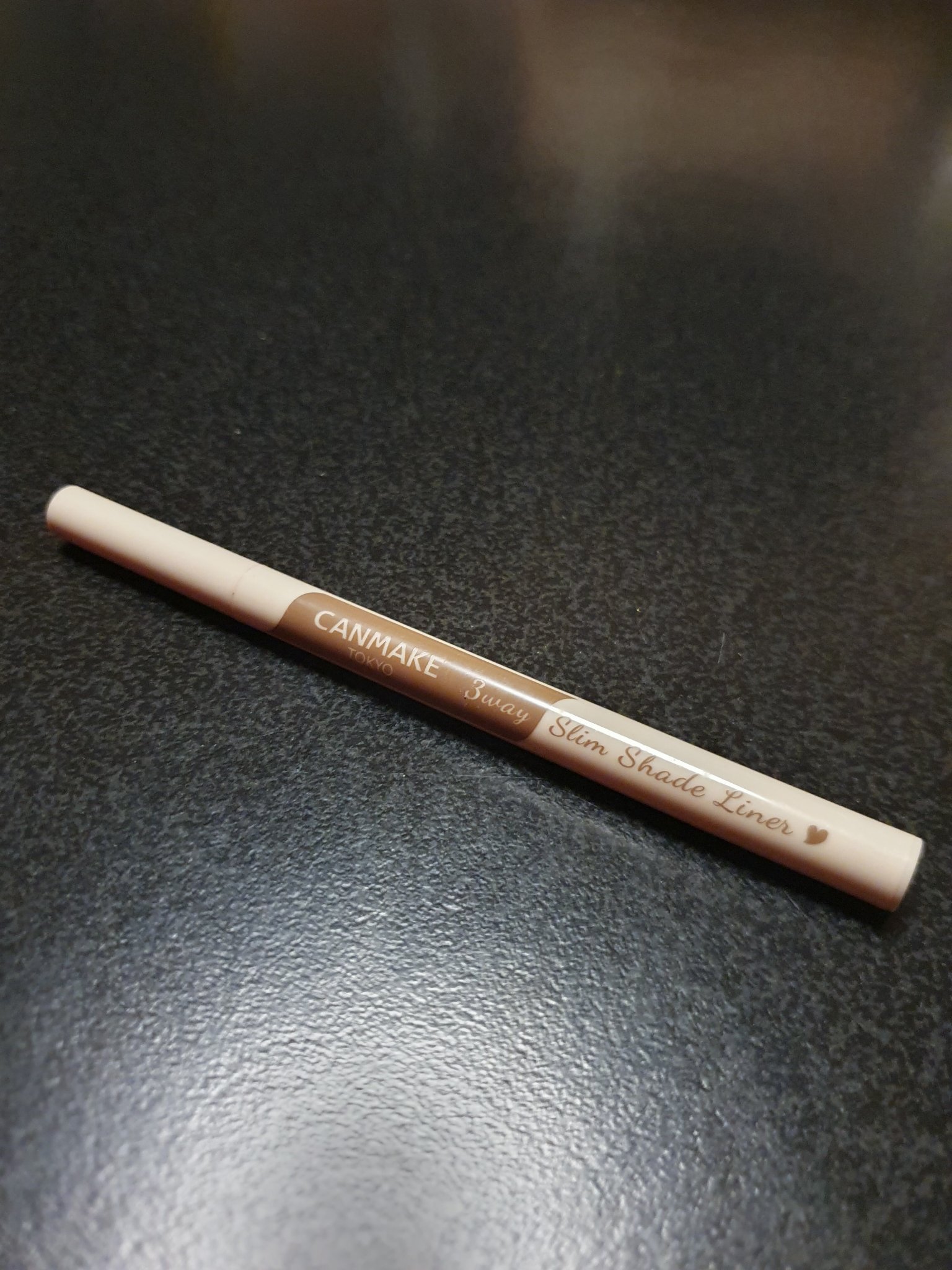 3wayスリムシェードライナー 02 アッシュブラウン/キャンメイク/リキッドアイライナーを使ったクチコミ（1枚目）