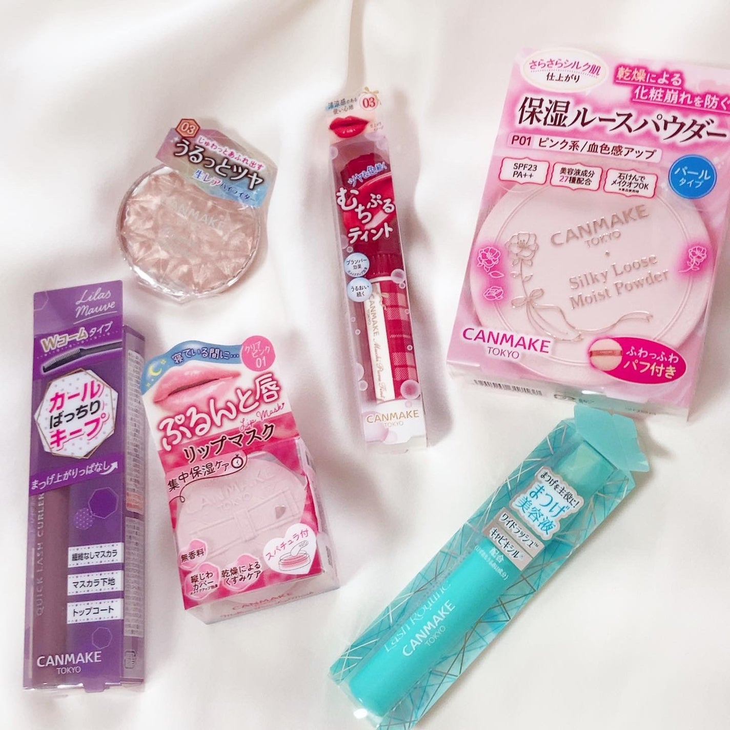 梅花リラ on LIPS 「キャンメイク2023秋新商品🍂・シルキールースモイストパウダー..」(8枚目)