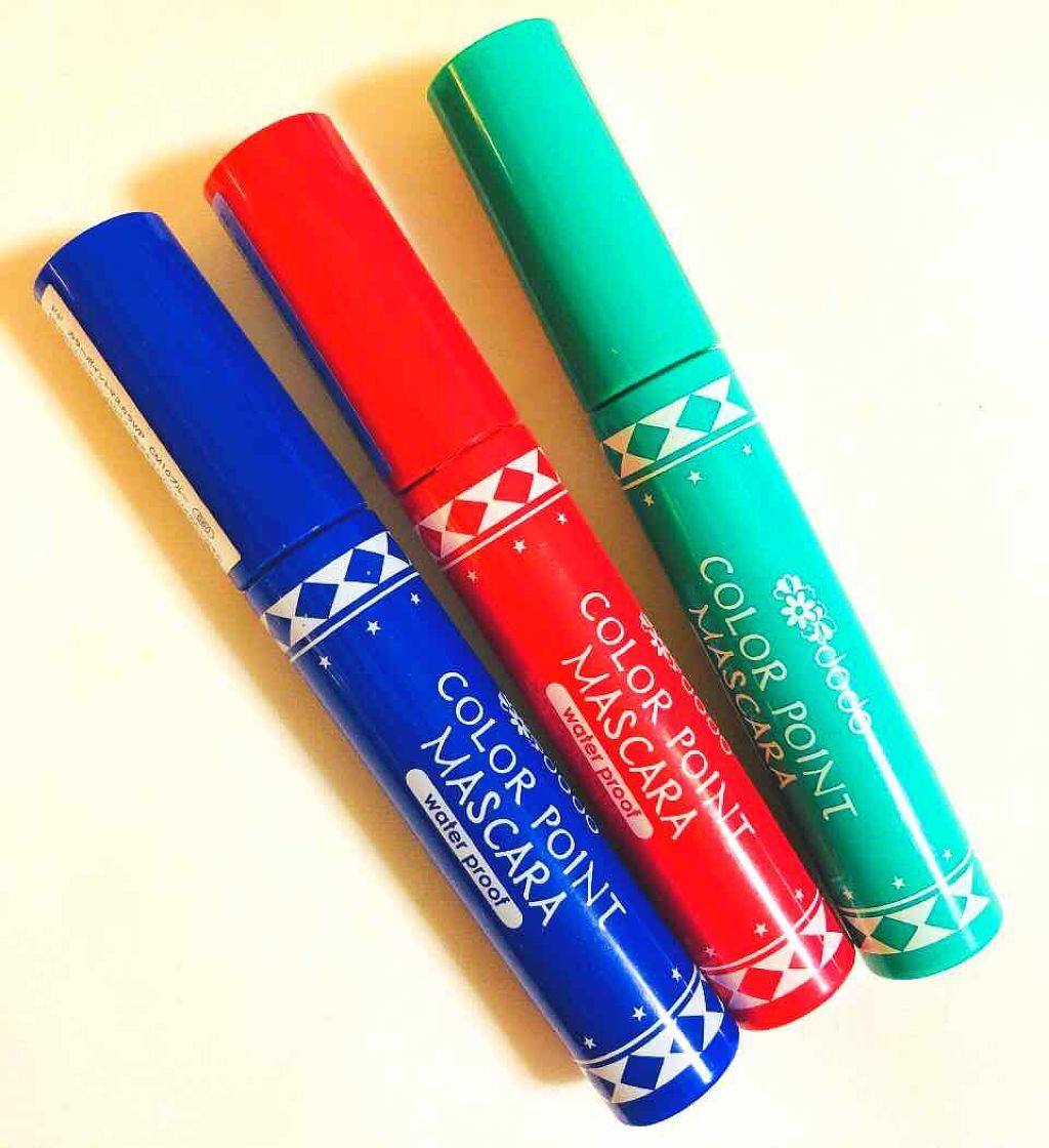 カラーポイントマスカラWP/ドド/マスカラを使ったクチコミ(1枚目)