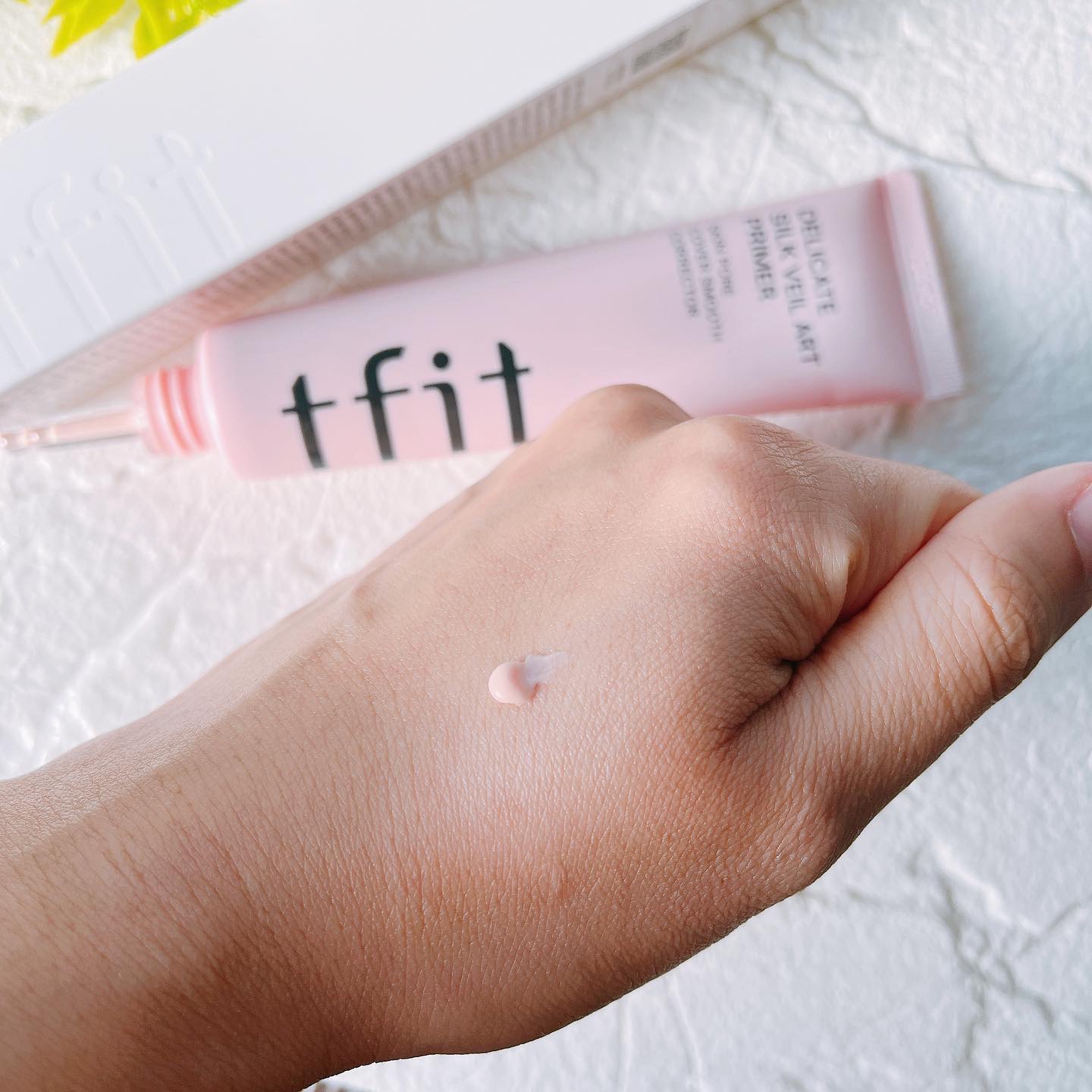 デリケートシルクベールアートプライマー/TFIT/化粧下地を使ったクチコミ（3枚目）