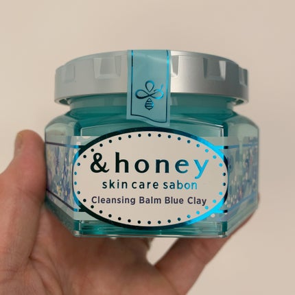 アンドハニー サボン クレンジングバーム ブルークレイ/&honey/クレンジングバームを使ったクチコミ(1枚目)