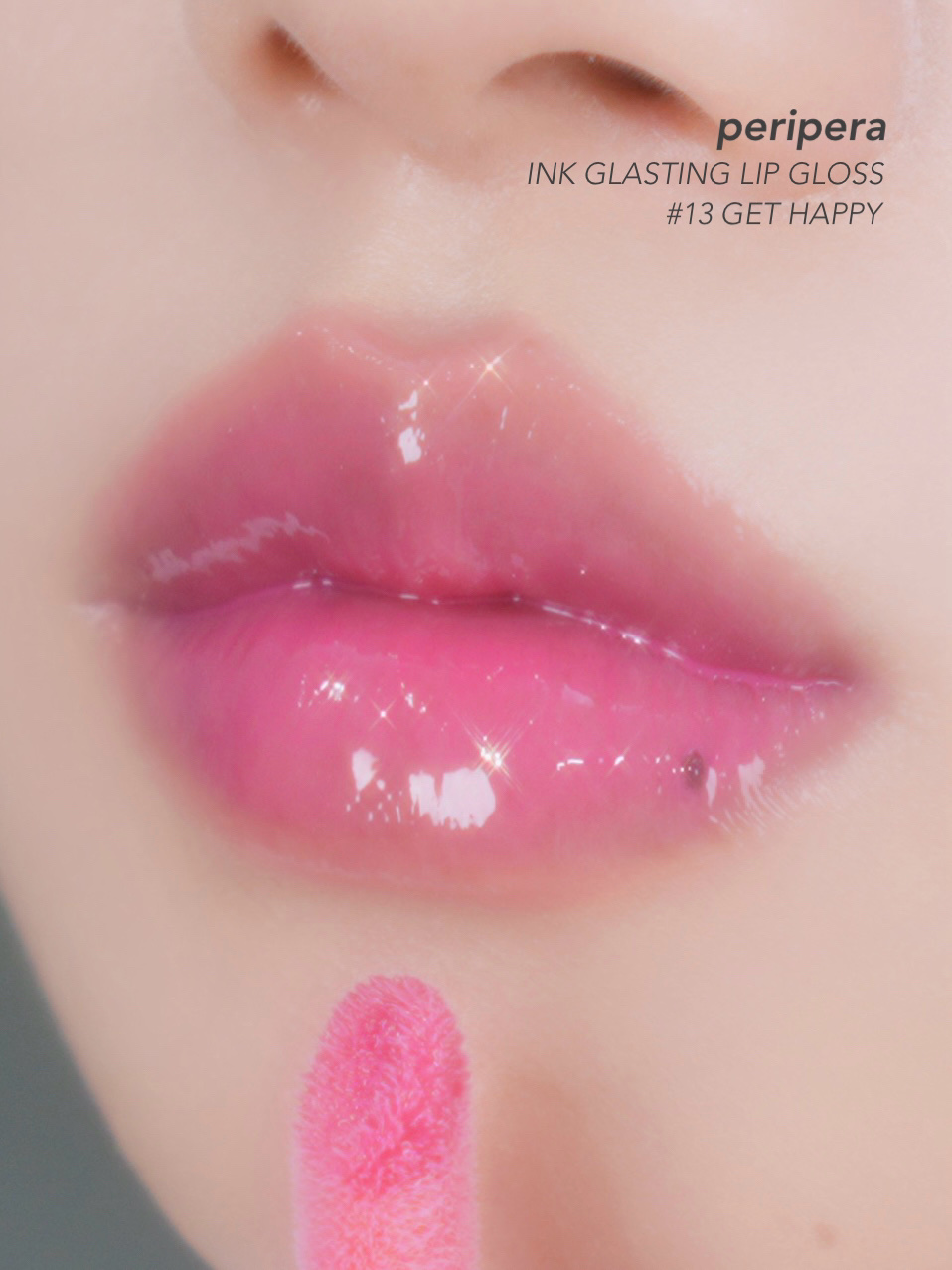 インク グラスティング リップ グロス/PERIPERA/リップグロスを使ったクチコミ（1枚目）