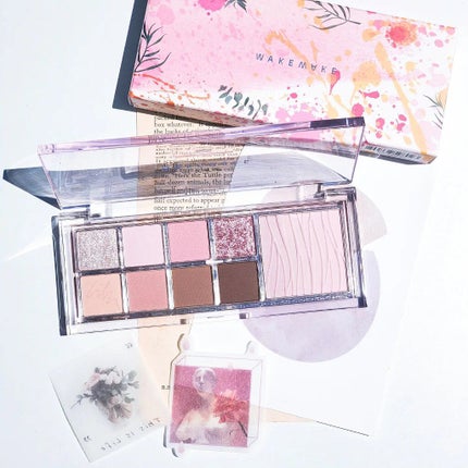 ミックスブラーリングアイパレット/wakemake/マルチパレットを使ったクチコミ(1枚目)