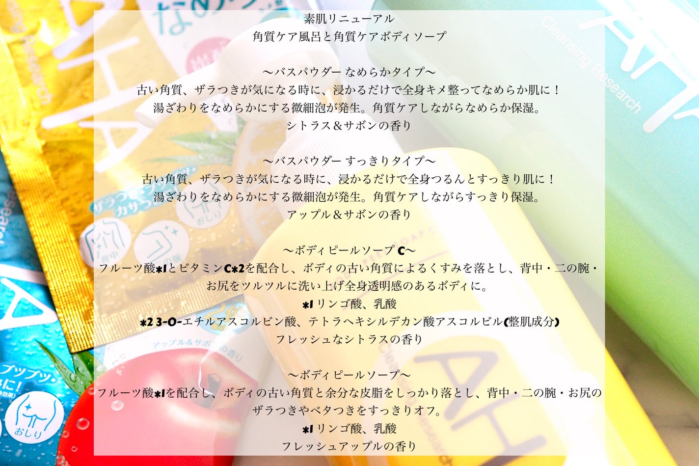 ボディピールソープ/クレンジングリサーチ/ボディソープを使ったクチコミ(2枚目)