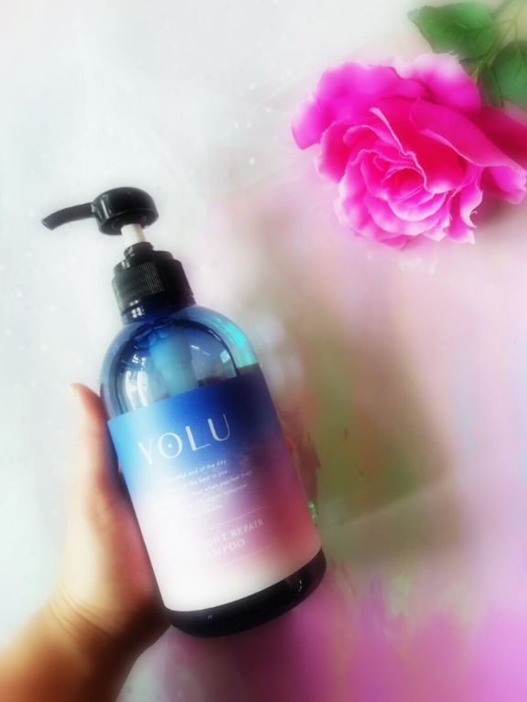 カームナイトリペアシャンプー/トリートメント/YOLU/市販シャンプーを使ったクチコミ(2枚目)