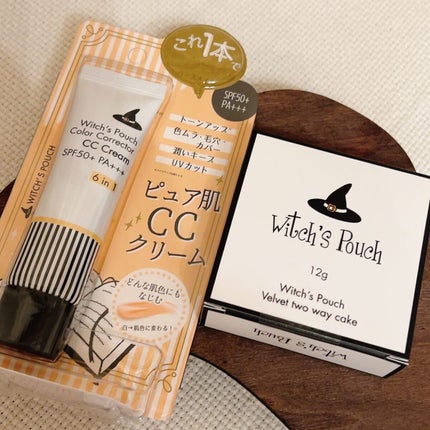 ベルベットトゥーウェイケーキ/Witch's Pouch/プレストパウダーを使ったクチコミ(2枚目)