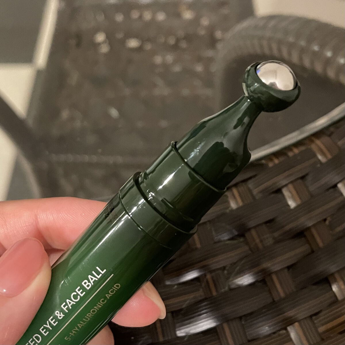 グリーンティーシード アイ＆フェイスボール/innisfree/美容液を使ったクチコミ（2枚目）