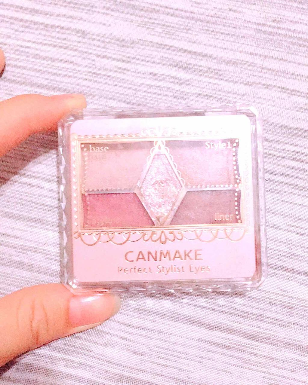 【旧品】パーフェクトスタイリストアイズ/キャンメイク/アイシャドウパレットを使ったクチコミ(1枚目)