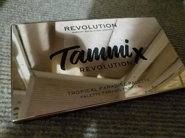 MAKEUP REVOLUTION Revolution x Tammi Tropical Paradise Paletteのクチコミ「メイクアップレボリューション

Tammix TROPICAL PALLETのスウォッチして見.....」（1枚目）