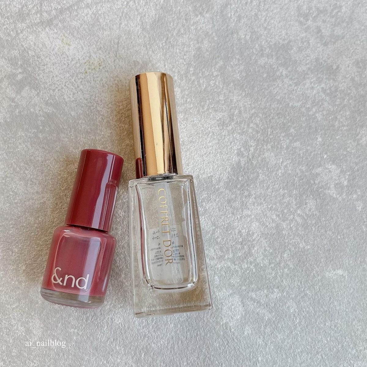 アンドバイロムアンド グラッシードロップネイル/&nd by rom&nd/マニキュアを使ったクチコミ(4枚目)