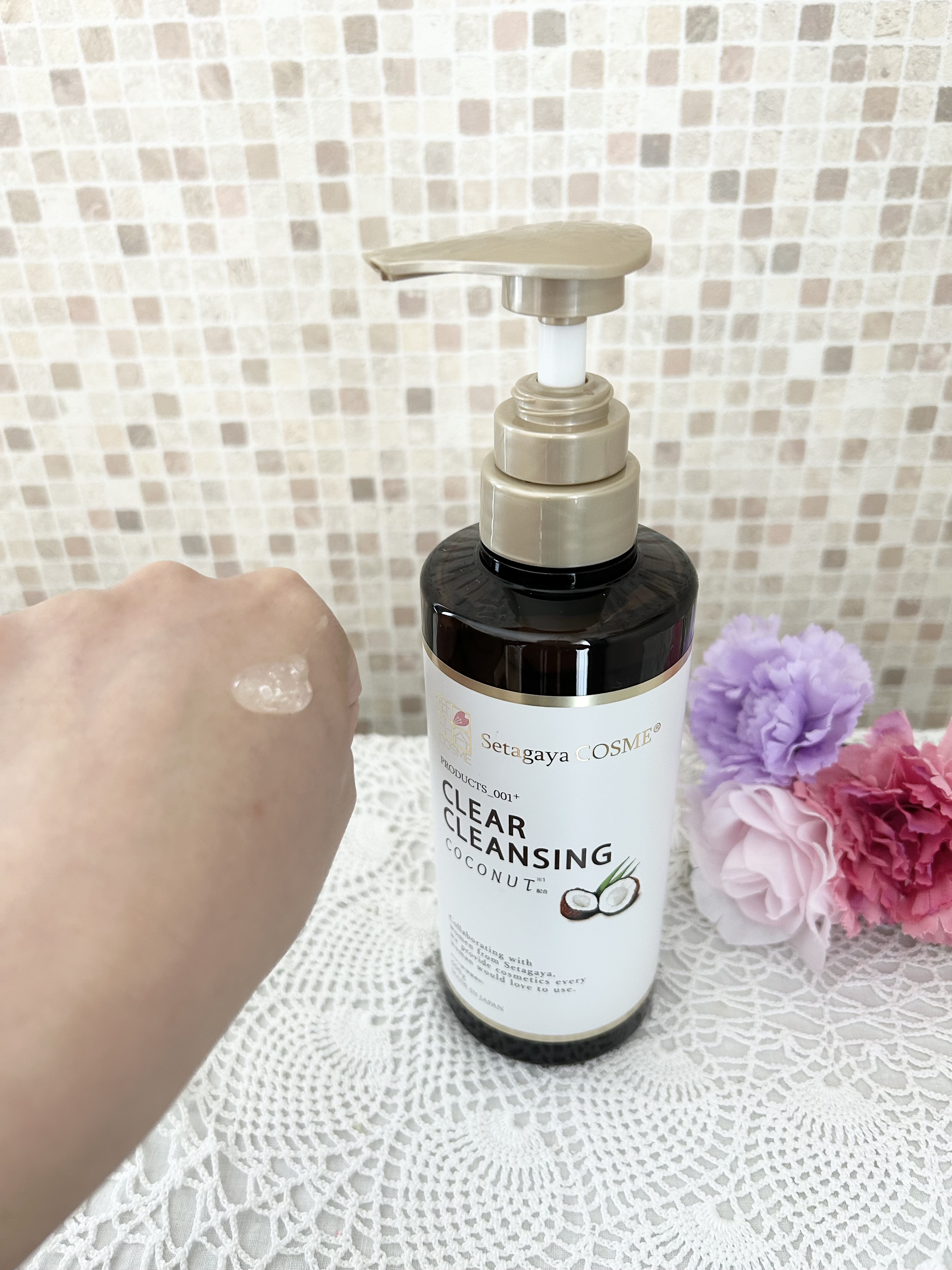 クリアクレンジング ココナッツ 400g/世田谷コスメ/クレンジングジェルを使ったクチコミ（2枚目）