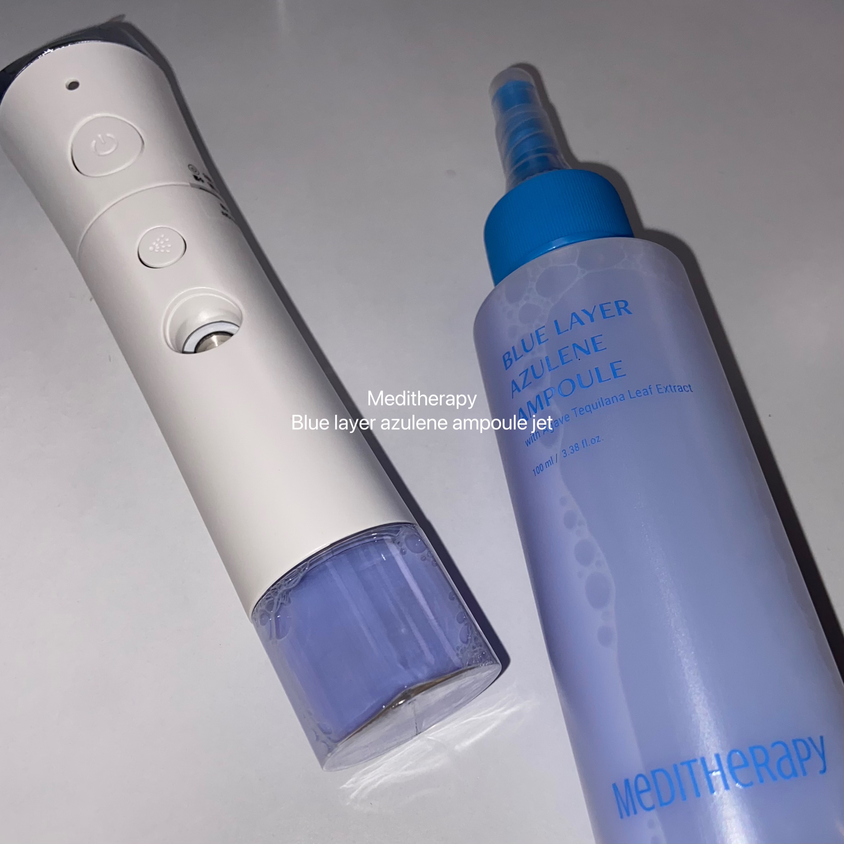 ブルーレイヤーダブルウォータークリーム/MEDITHERAPY/フェイスクリームを使ったクチコミ（2枚目）