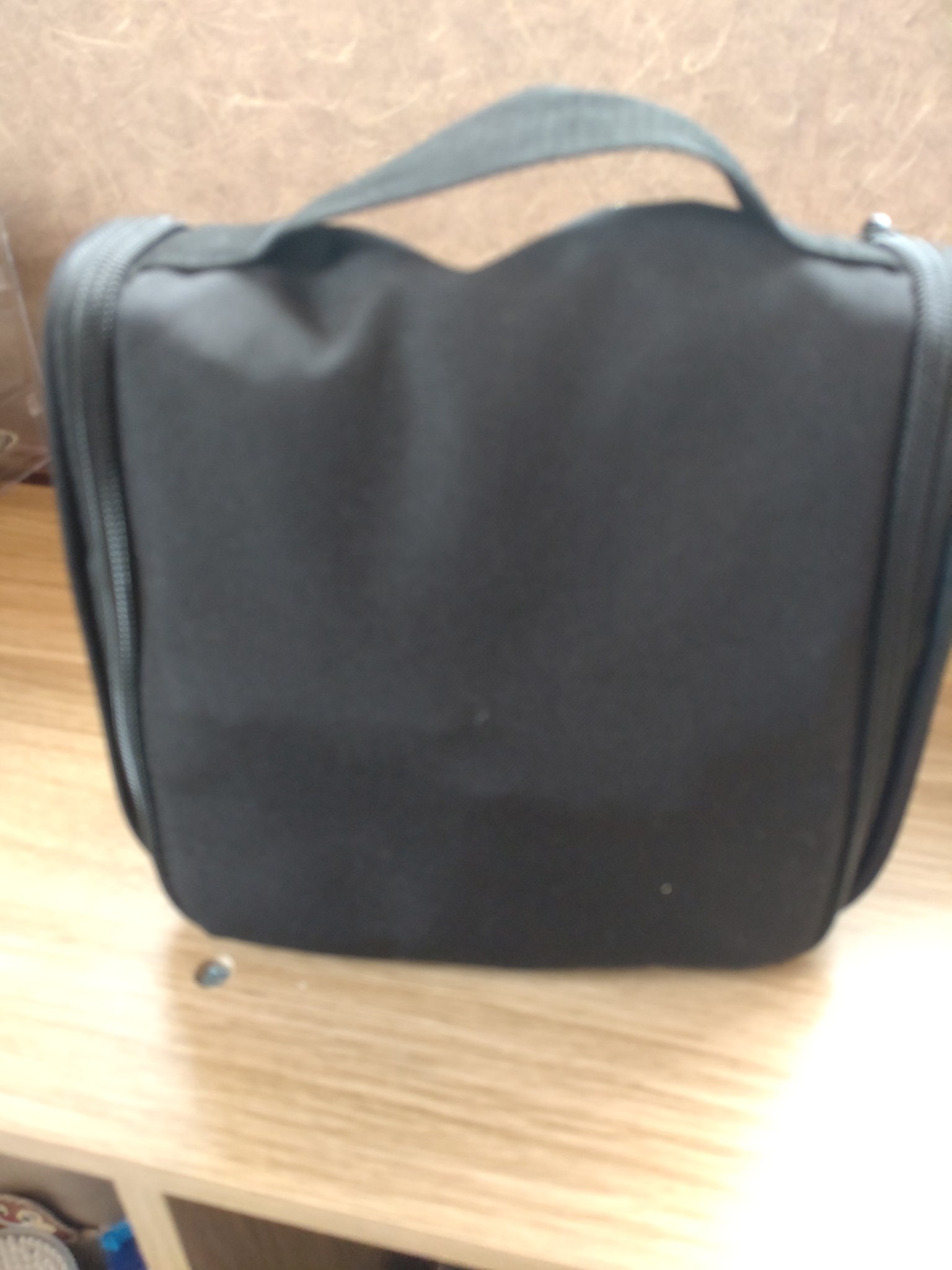 ポリエステル吊るして使える洗面用具ケース/無印良品/その他化粧小物を使ったクチコミ（1枚目）