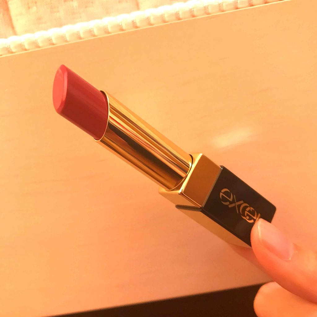 グレイズバームリップ/excel/口紅を使ったクチコミ(2枚目)