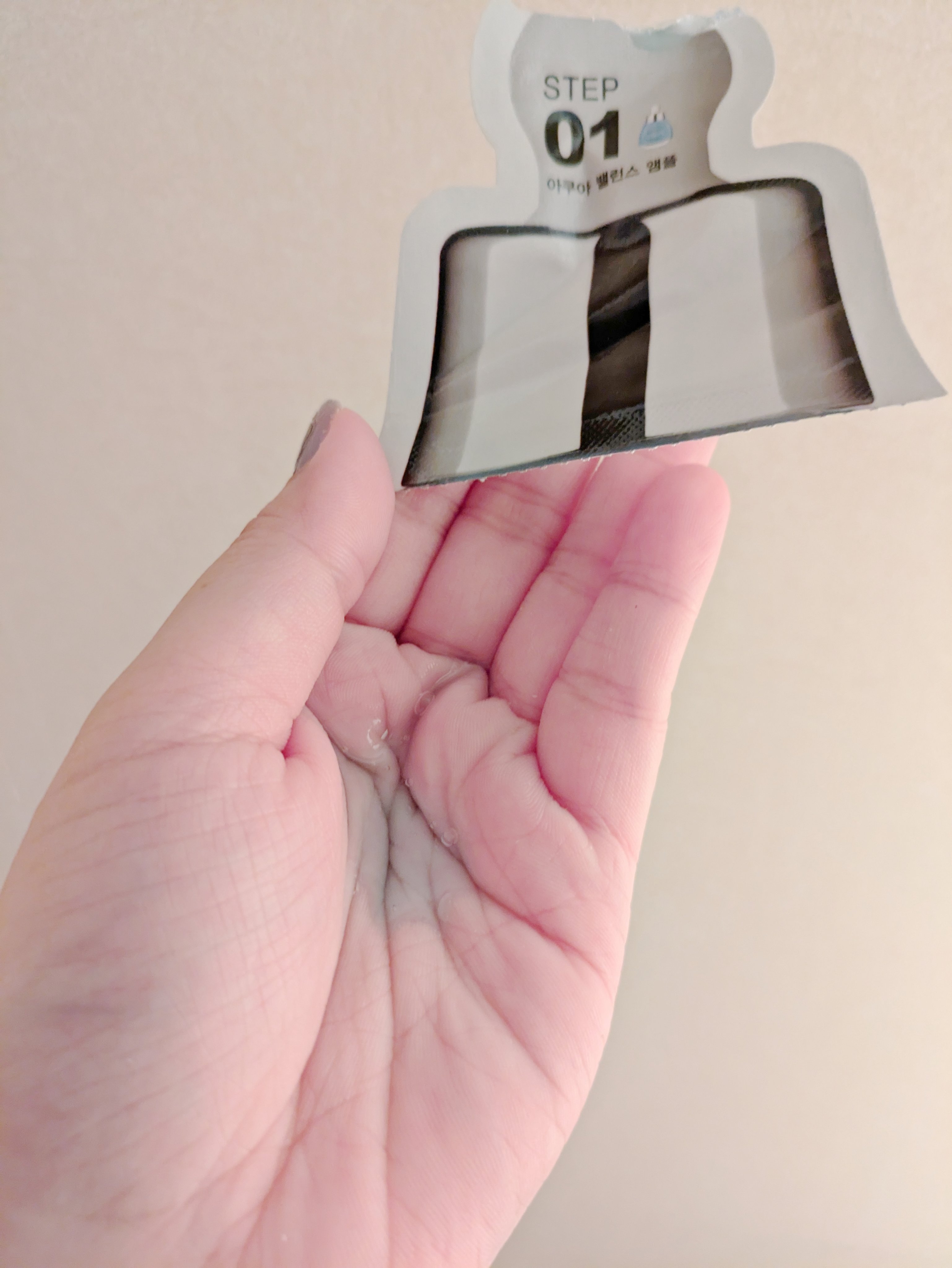 2Step Aqua Balance Mask Pack /MIGUHARA/シートマスク・パックを使ったクチコミ（3枚目）