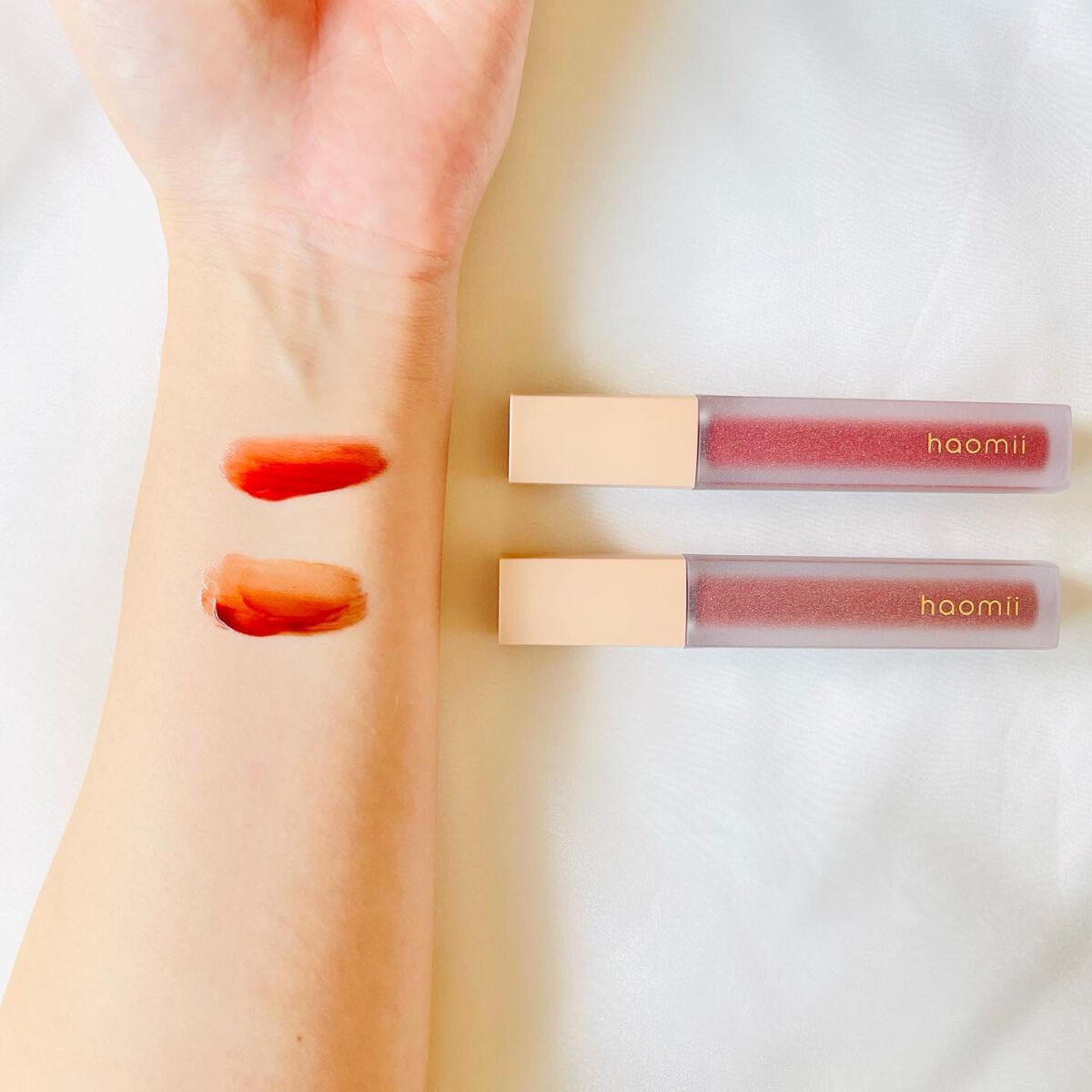 Melty flower lip tint/haomii/口紅を使ったクチコミ(6枚目)