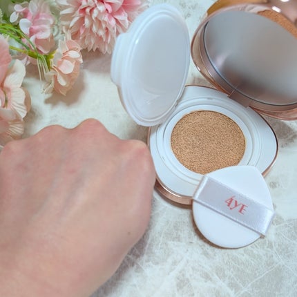 ピンクダイヤクッション/4YE/クッションファンデーションを使ったクチコミ(7枚目)