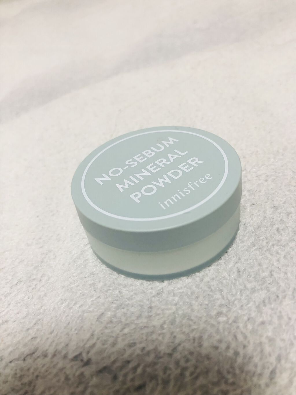 ノーセバム ミネラルパウダー/innisfree/ルースパウダーを使ったクチコミ（1枚目）