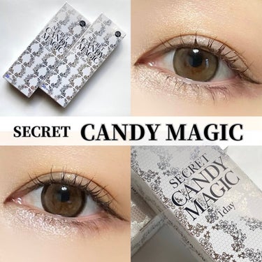 secretcandymagic 1day(シークレットキャンディーマジック） ラテベージュ/secret candymagic/ワンデー（１DAY）カラコンを使ったクチコミ（1枚目）