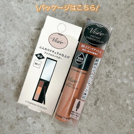 ヴィセ リシェ アイブロウパウダー/Visée/パウダーアイブロウを使ったクチコミ(6枚目)