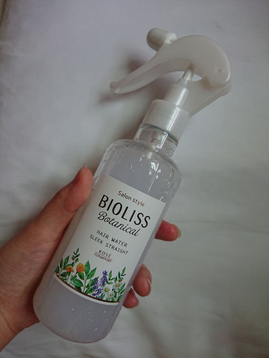 SSビオリス SSビオリス ボタニカル ヘアウォーター (スリークストレート)のクチコミ「【KOSE ボタニカルケア】

コレを使ったらいままで絡まりがちだった髪もサラサラ艶々になりま.....」（1枚目）