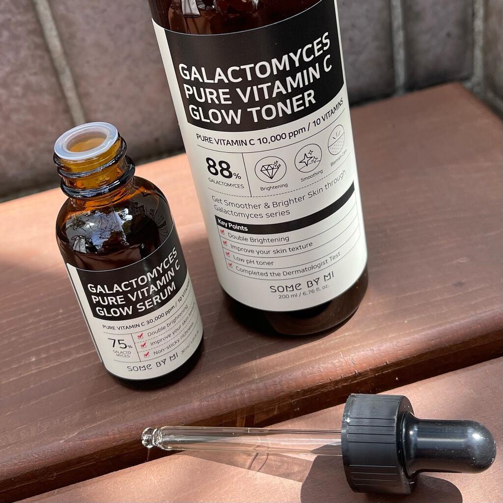 ガラクトミセスピュアビタミンCグローセラム/SOME BY MI/美容液を使ったクチコミ(5枚目)