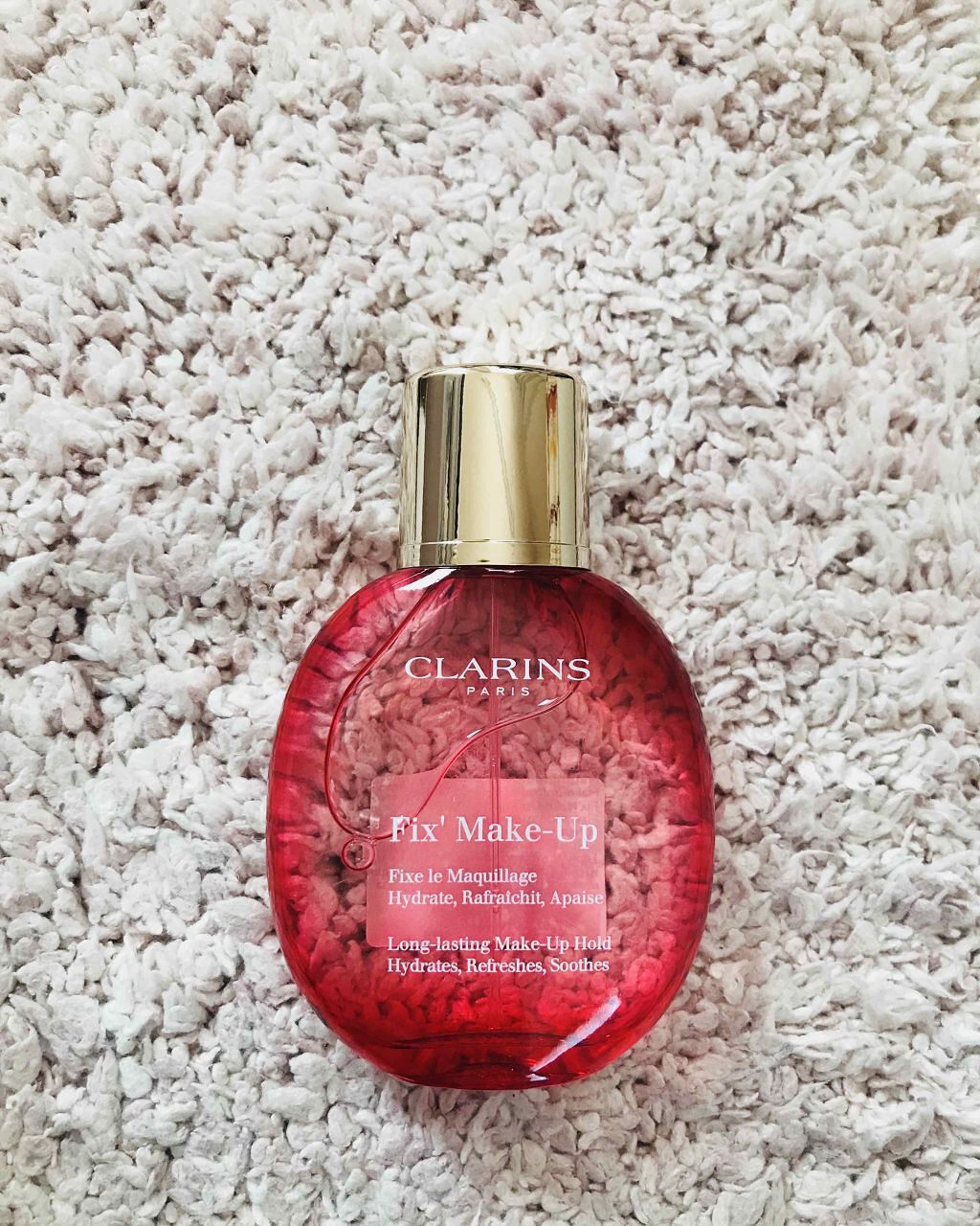 フィックス メイクアップ/CLARINS/ミスト状化粧水を使ったクチコミ(2枚目)
