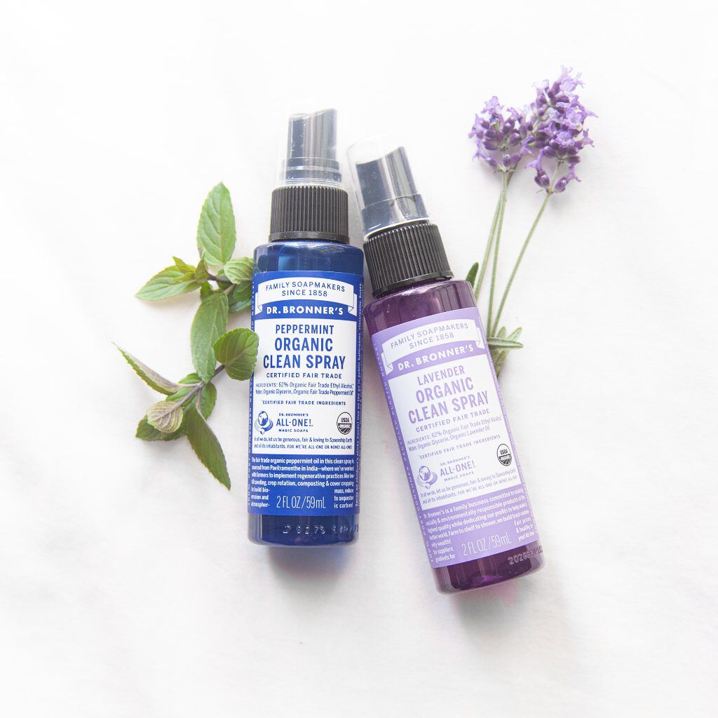 オーガニッククリーンスプレー   ラベンダー/Dr. Bronner's Magic Soaps(海外)/その他を使ったクチコミ（1枚目）