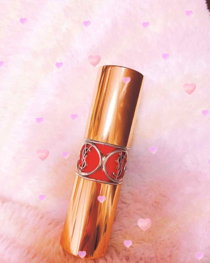 ルージュ ヴォリュプテ シャイン/YVES SAINT LAURENT BEAUTE/口紅を使ったクチコミ(1枚目)