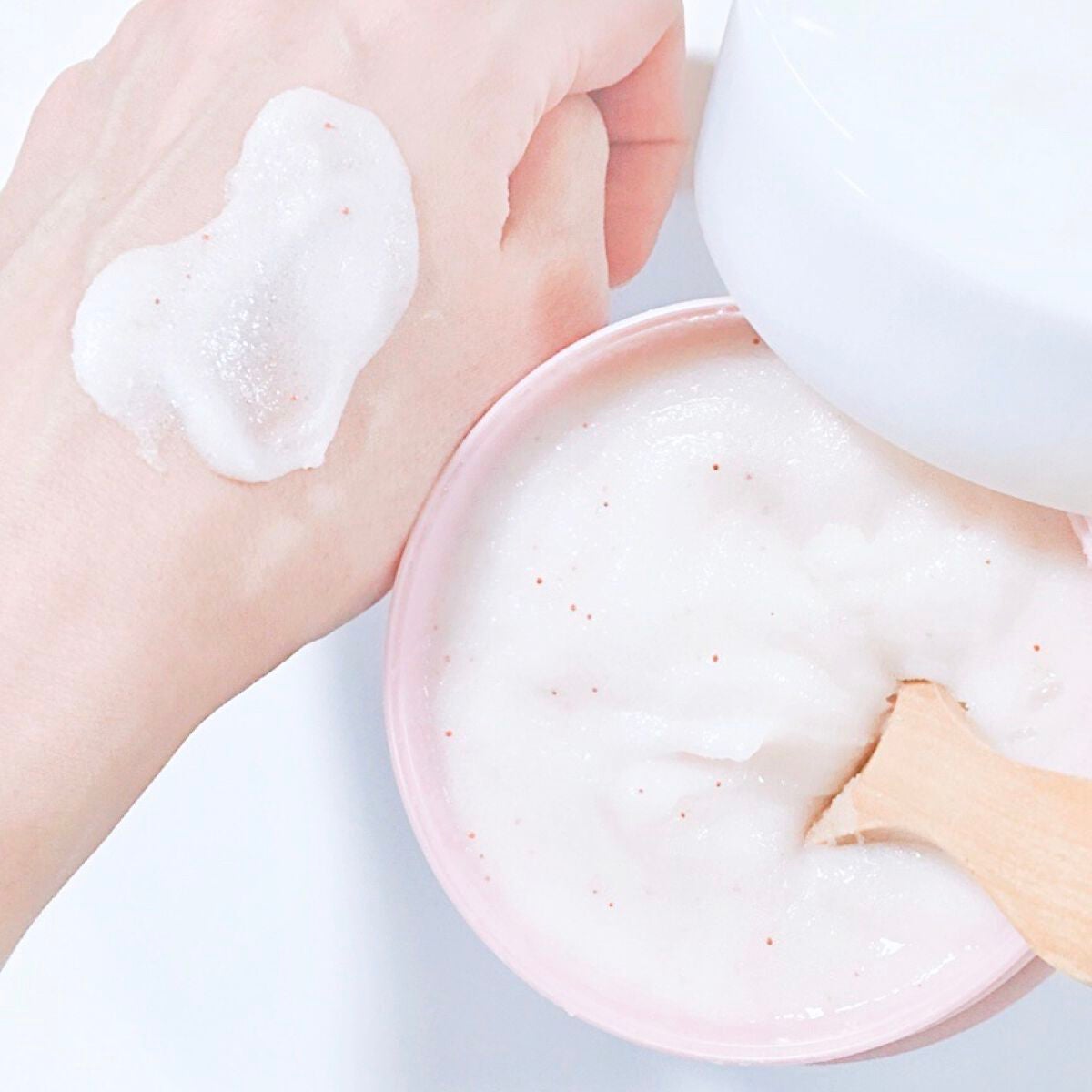 むーい on LIPS 「もっちりびよ~んと伸びる❣️「TBCボディスクラブソープ」を使..」(5枚目)